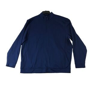 Pro Tour Pullover Men's Size XL Dark Blue Cool Play Golf 1/4 Zip Long Sleeve‎